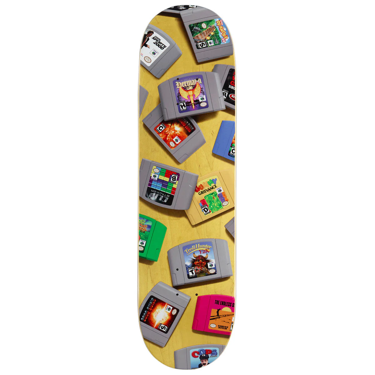 Real Hermann 64 Bit True Fit Skateboard Deck - 8.25"