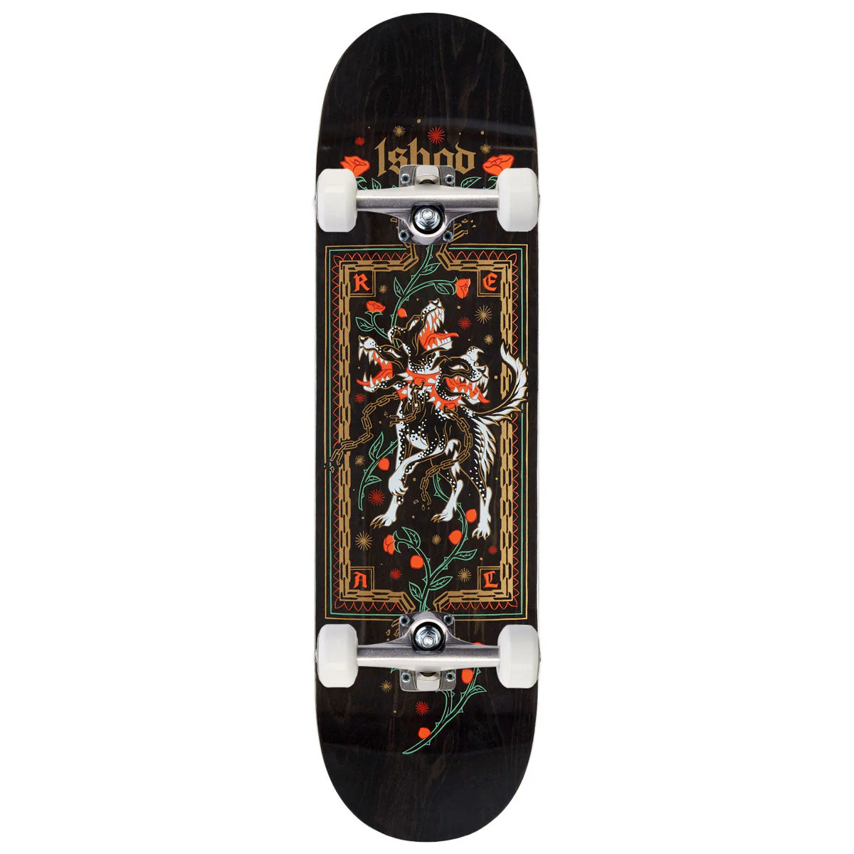 Real Ishod Cerebrus DBX Skateboard Complete - Black - 8.38"