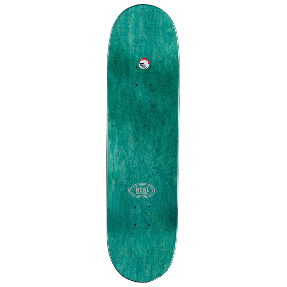 Real Nicole Ember Skateboard Deck - White - 8.50" - Image 2