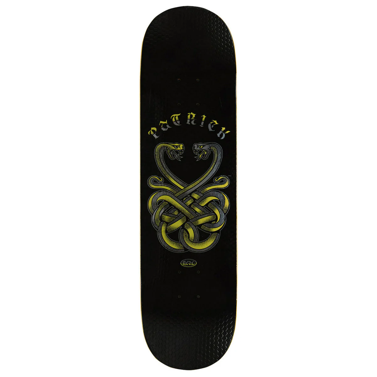 Real Praman Fight Full SE Skateboard Deck - Black - 8.38"