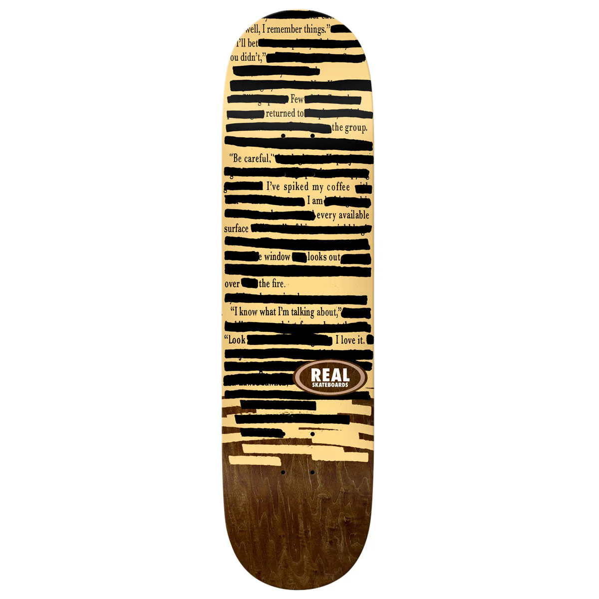 Real Team Non-Fiction Skateboard Deck - 8.38"