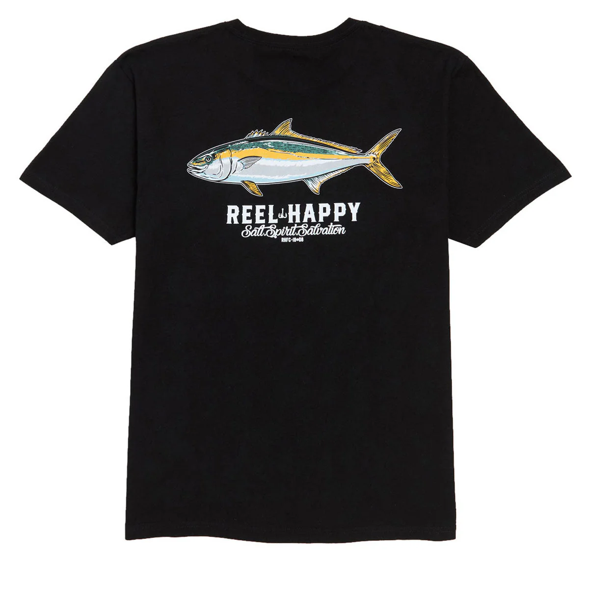 Reel Happy Buri T-Shirt - Black