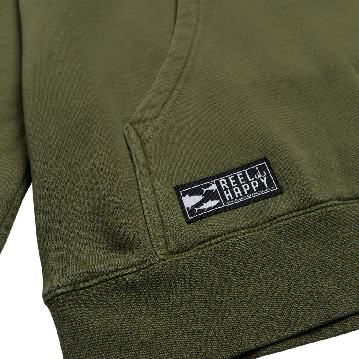 Reel Happy Hanten No Aru Hoodie - Pigment Army - Image 4