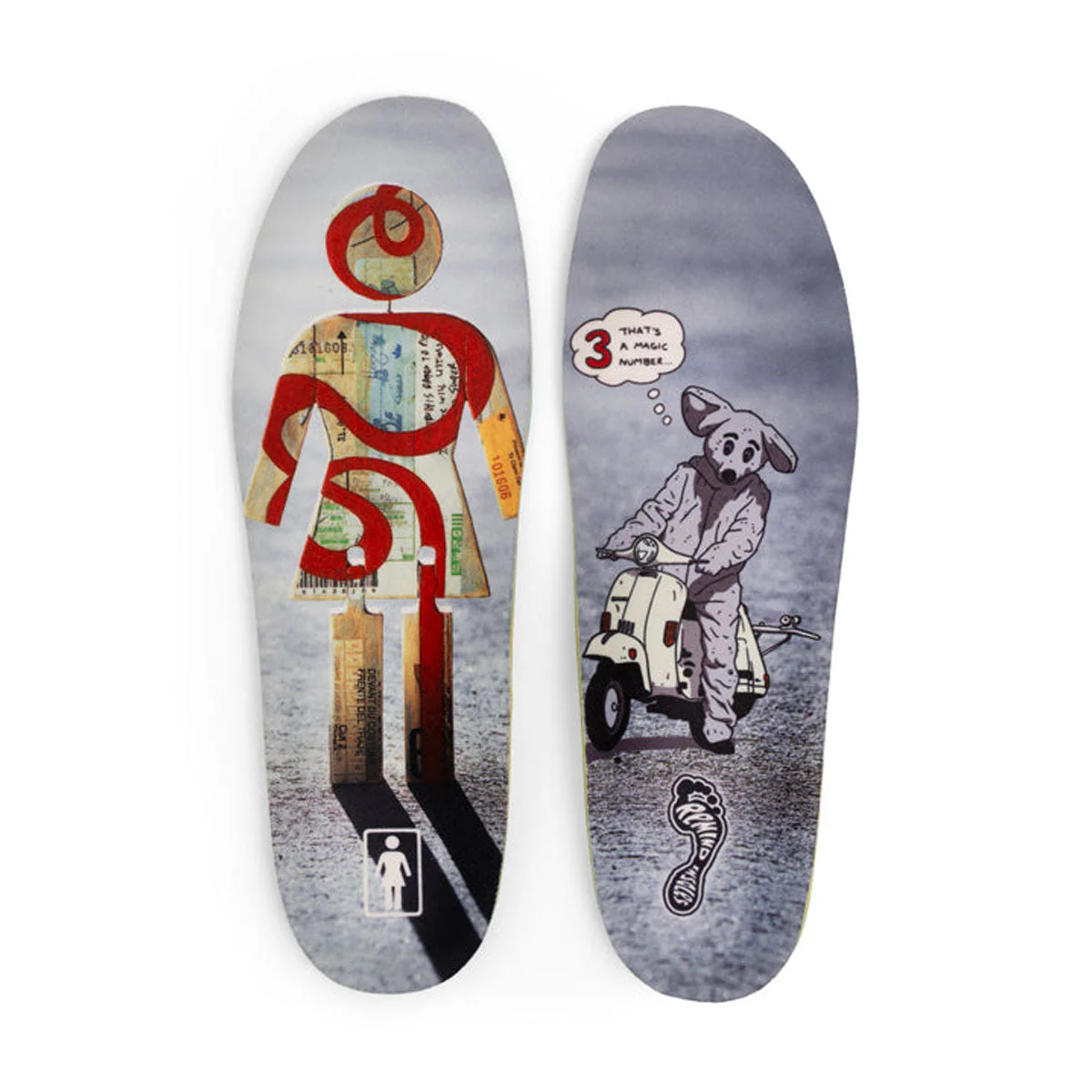 Remind x Girl OG Destin Impact 5.5MM Low-All Arch Shoe Insole