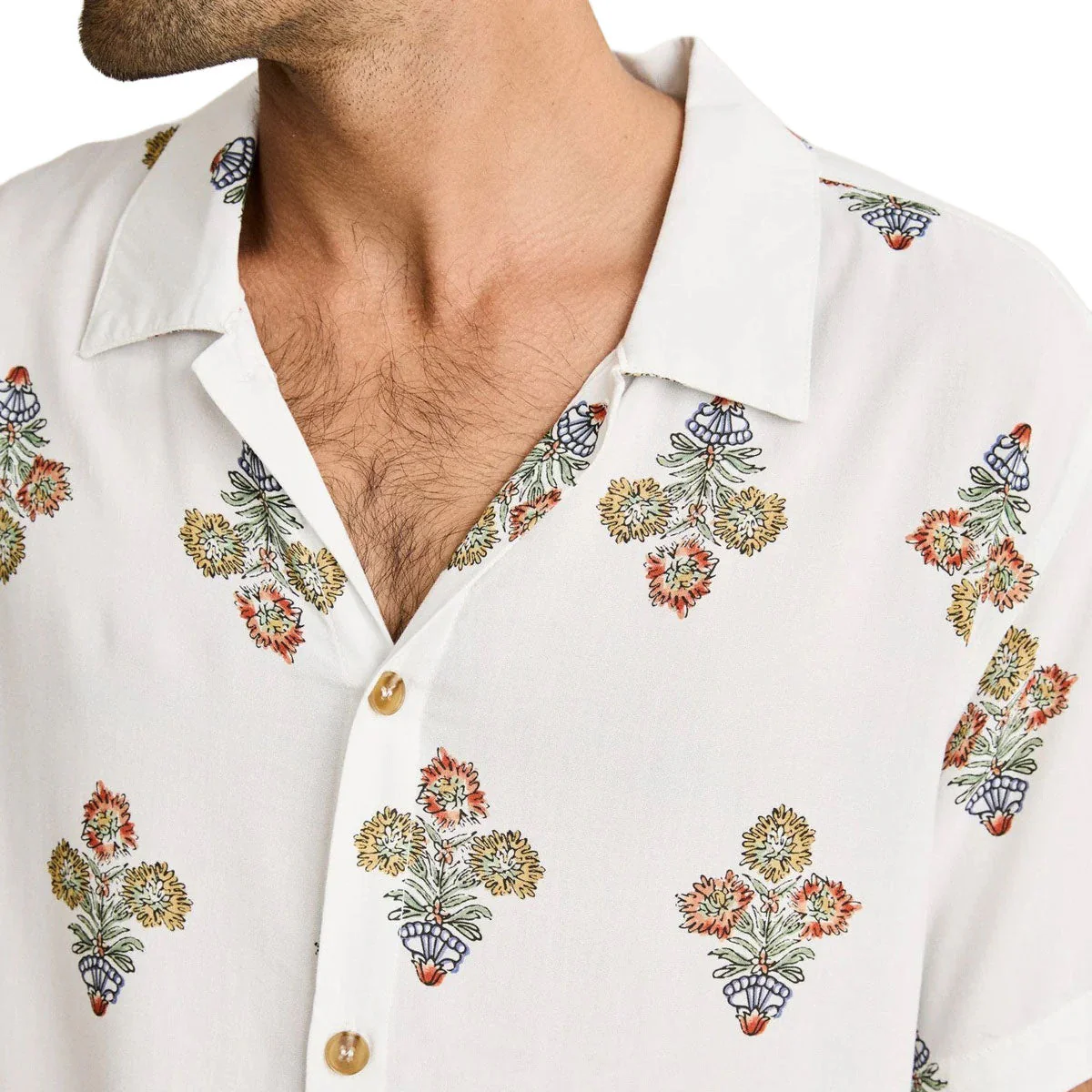 Rhythm Bouquet Shirt - Natural - Image 3