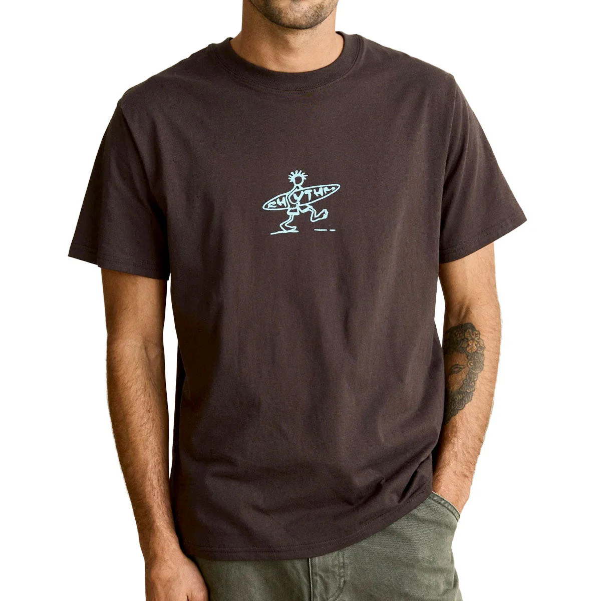 Rhythm Drifter T-Shirt - Vintage Black - Image 2