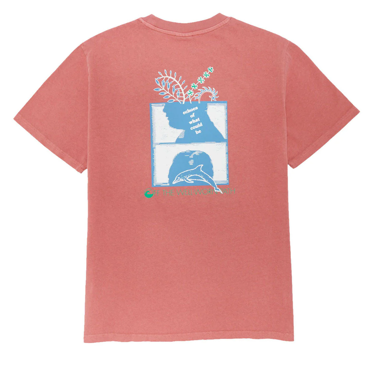 Rhythm Echoes Vintage T-Shirt - Dusty Rose