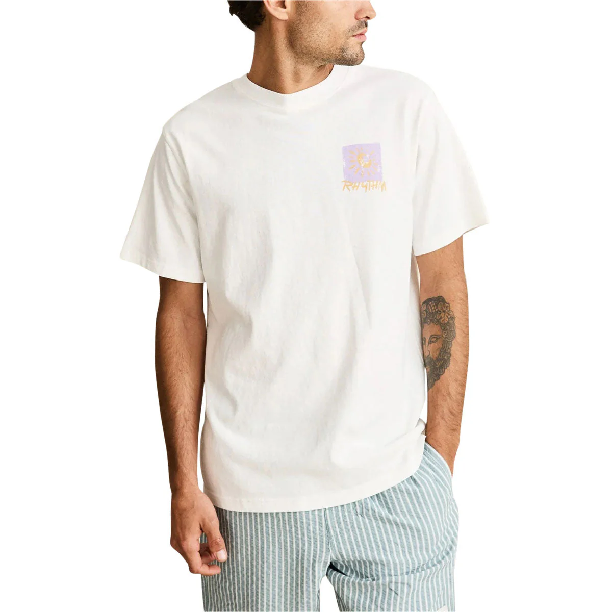 Rhythm Mementos Vintage T-Shirt - Vintage White - Image 3