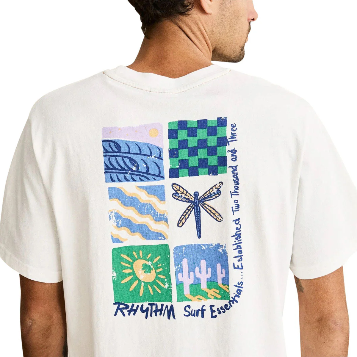 Rhythm Mementos Vintage T-Shirt - Vintage White - Image 4