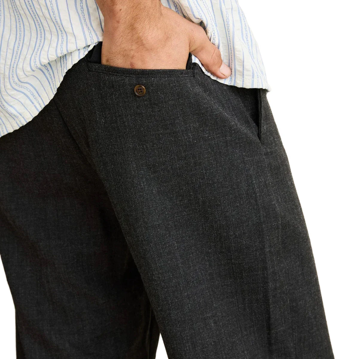 Rhythm Monterey Trouser Pants - Black - Image 3