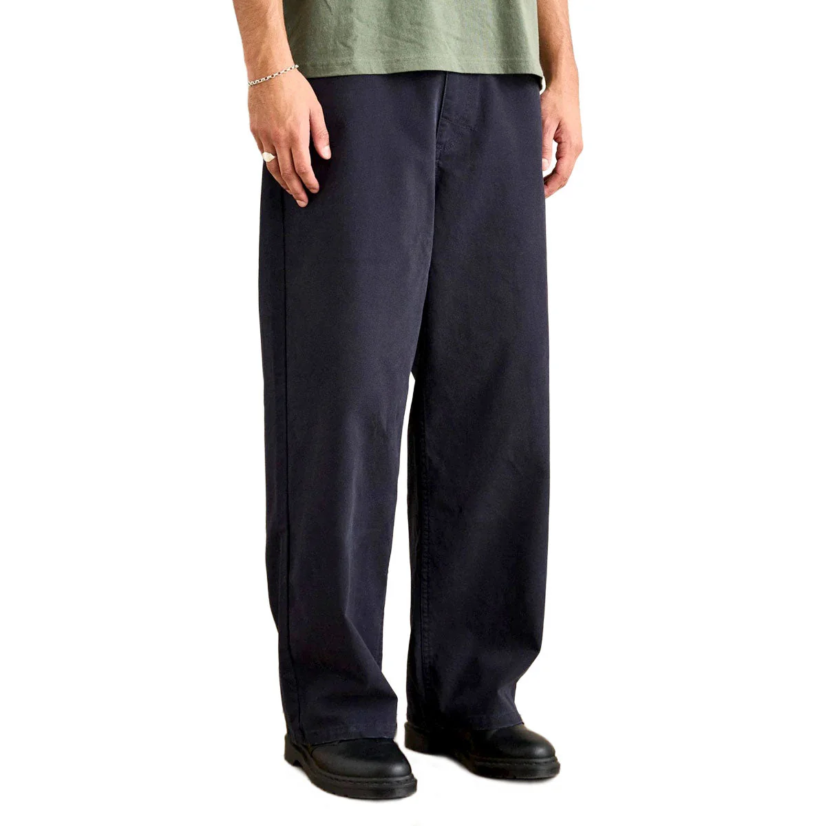 Rhythm Relaxed Wash Canvas Pants - Midnight - Image 2