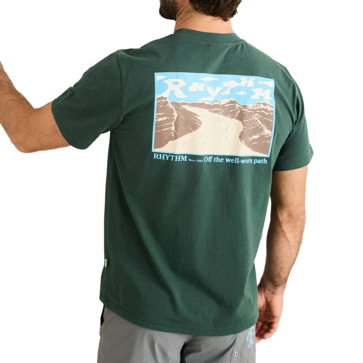 Rhythm Scramble T-Shirt - Pine - Image 3