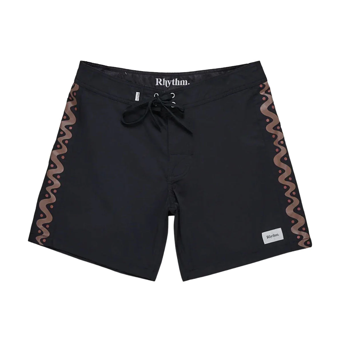 Rhythm Snake Trials Boardshorts - Black
