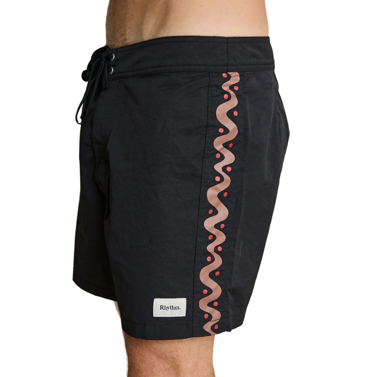 Rhythm Snake Trials Boardshorts - Black - Image 4
