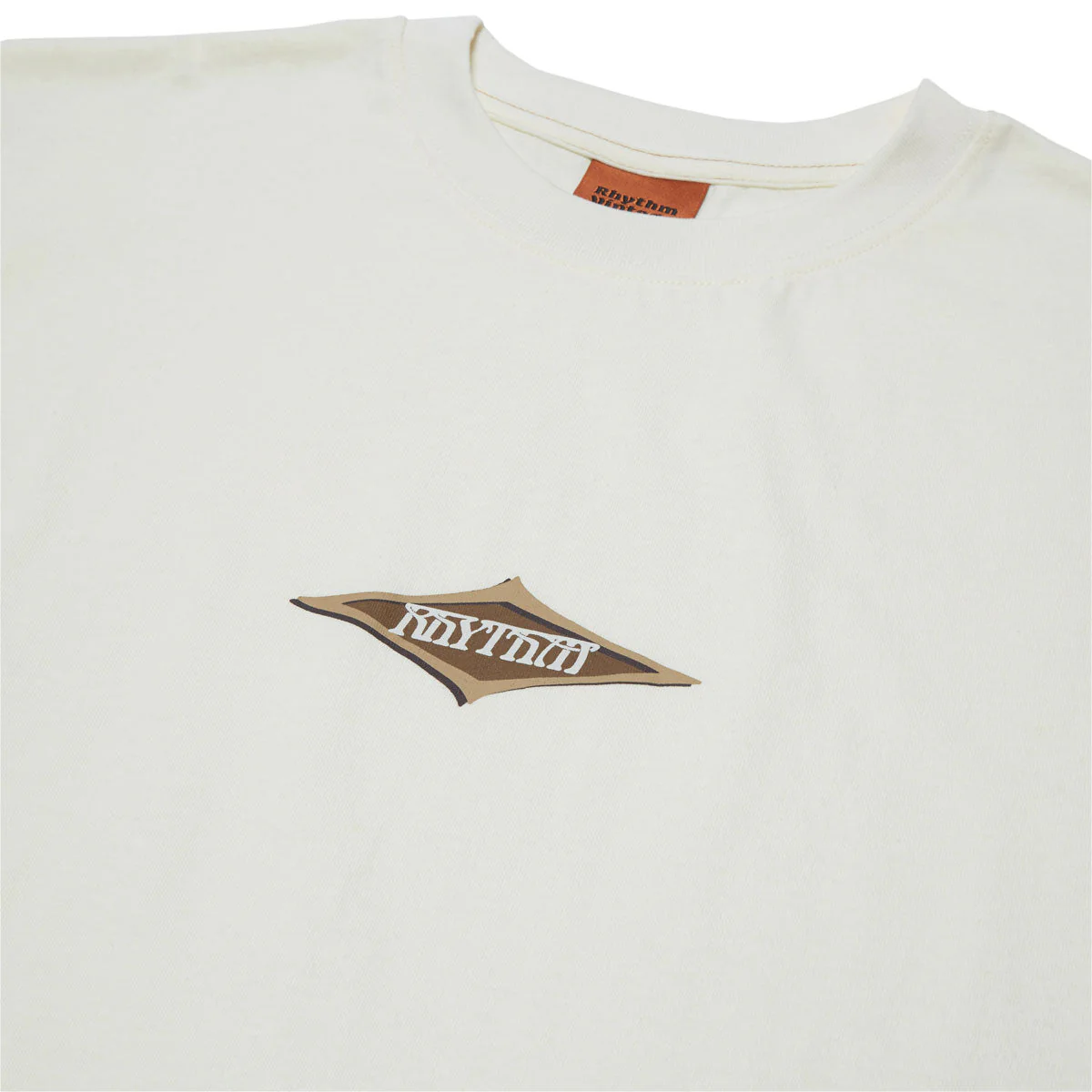 Rhythm Stencil Vintage T-Shirt - Vintage White - Image 2