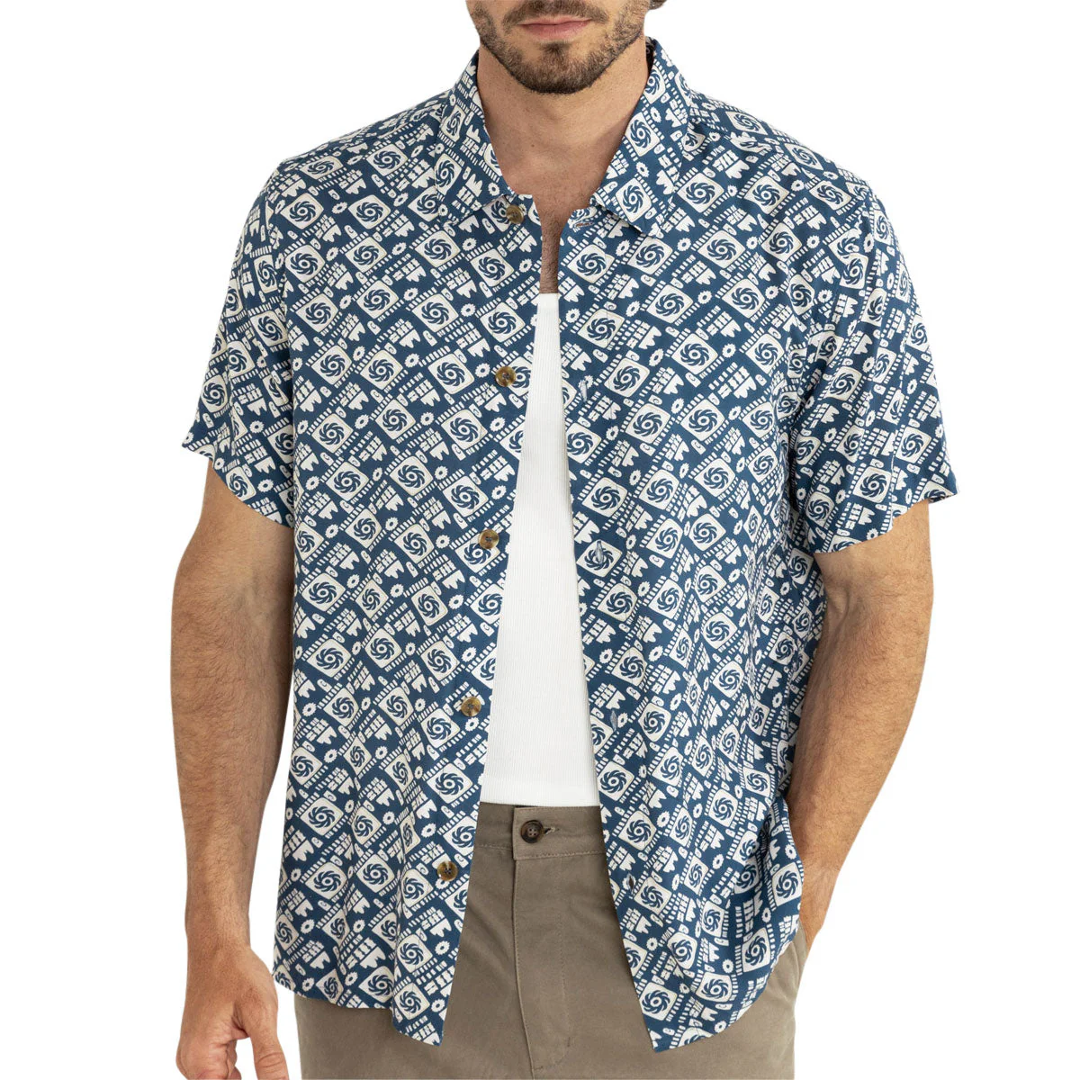 Rhythm Sunday Shirt - Navy