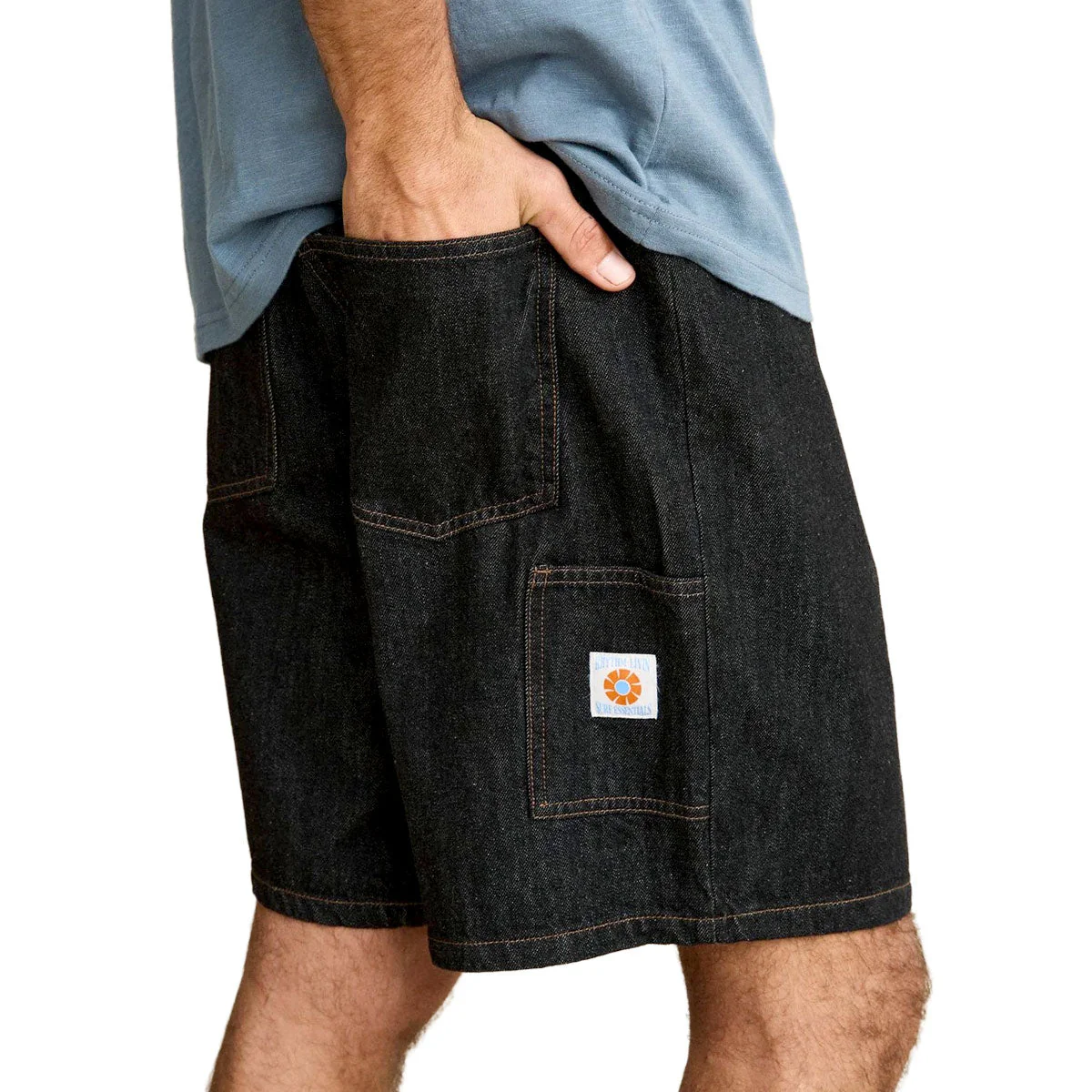 Rhythm Toby Denim Shorts - Midnight - Image 3