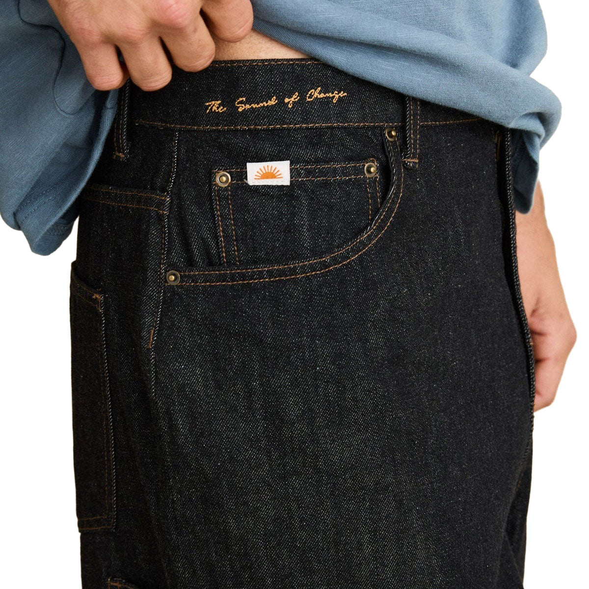 Rhythm Toby Denim Shorts - Midnight - Image 4