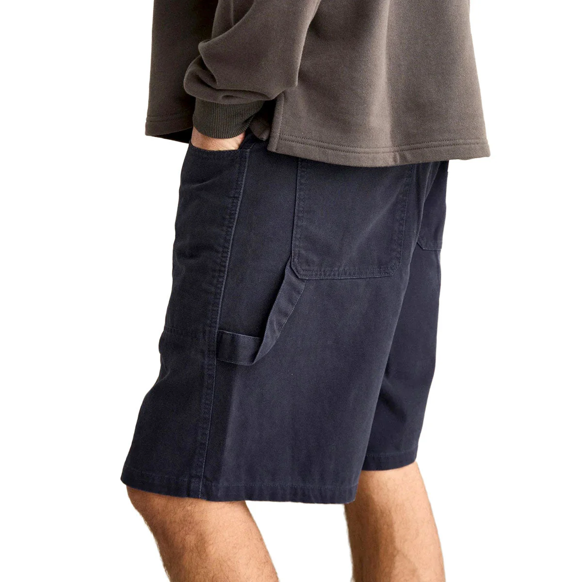 Rhythm Washed Canvas Shorts - Midnight - Image 4