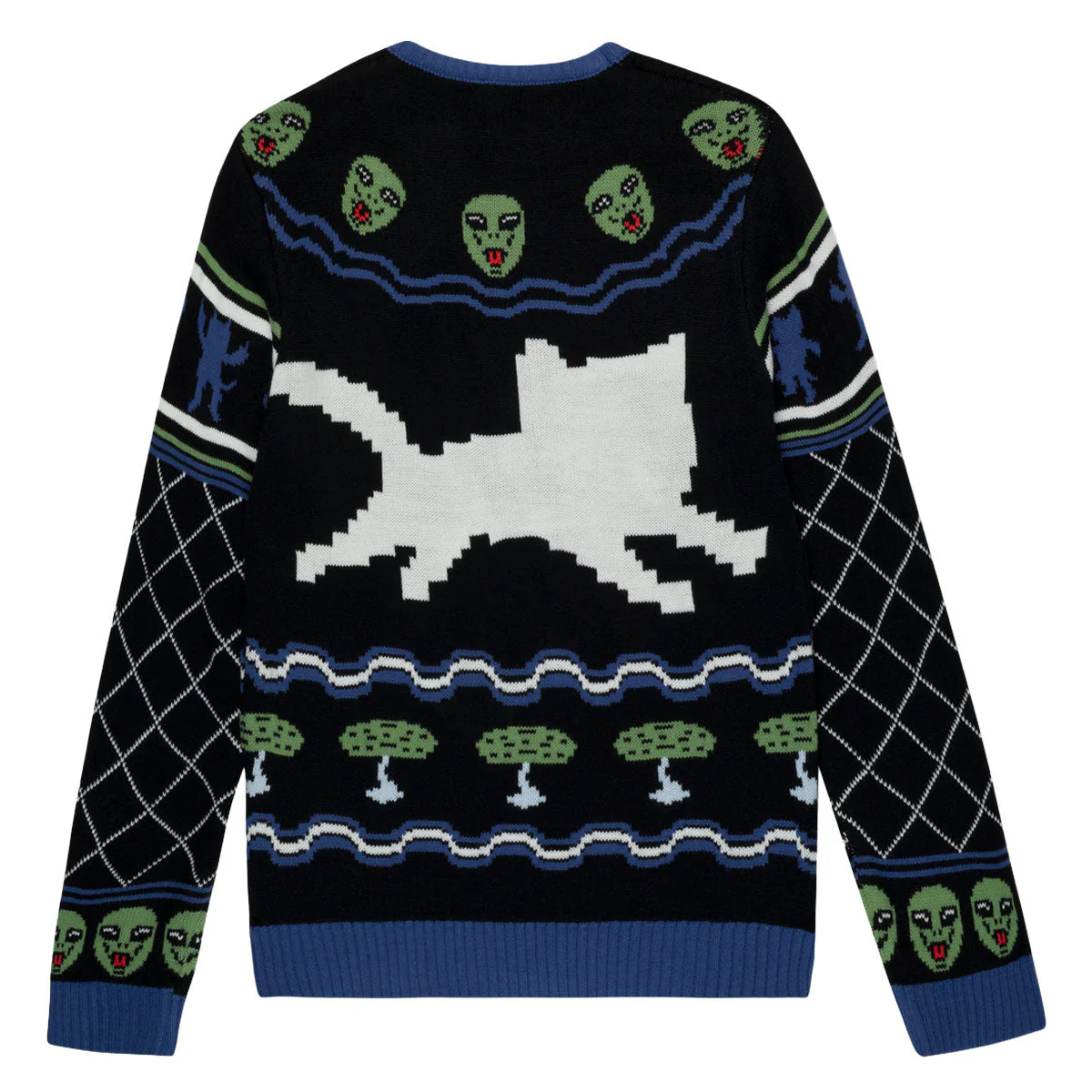 RIPNDIP Out Of This World Knit Sweater - Black - Image 3
