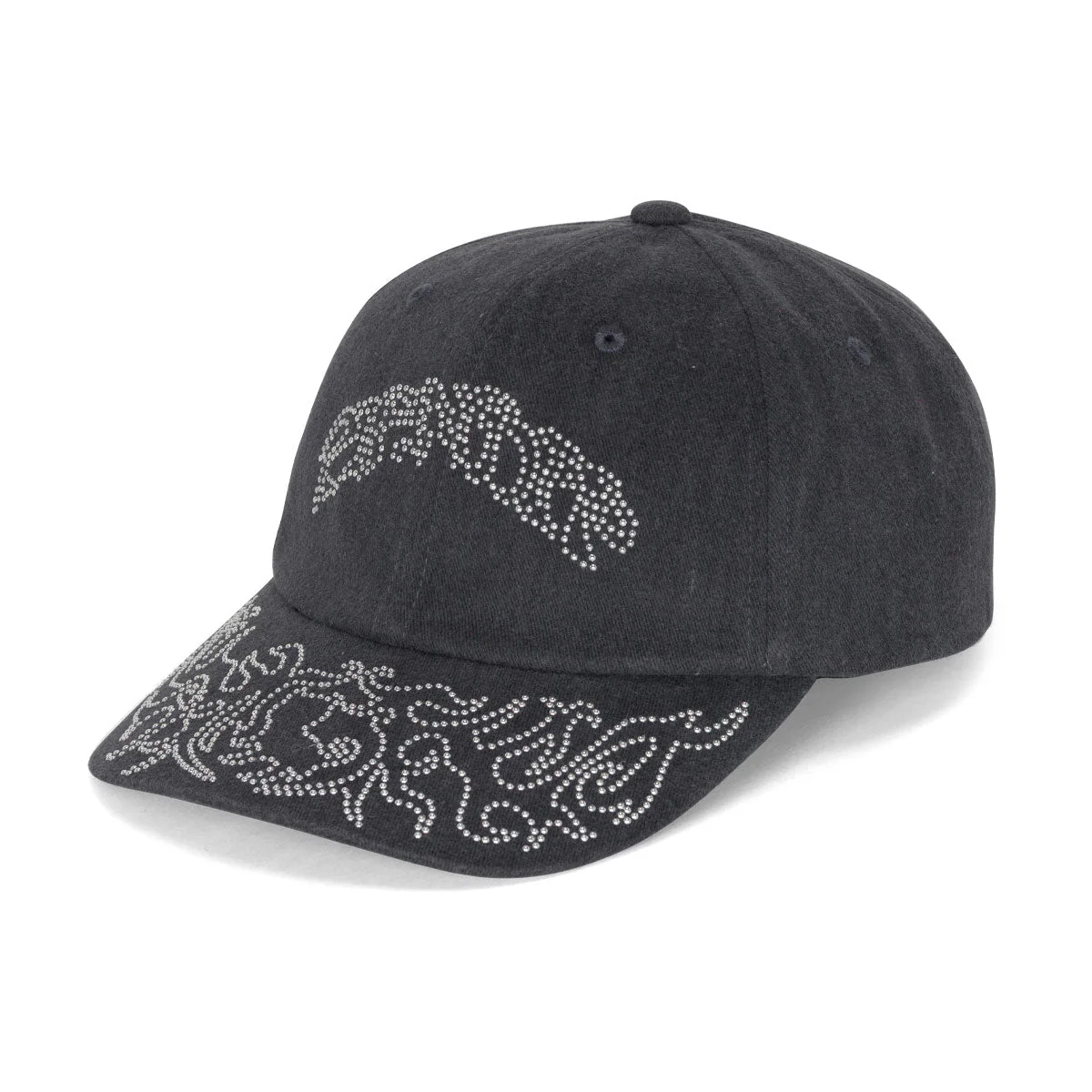 RIPNDIP Pretty Flacko Distressed Dad Hat - Black Vintage Wash