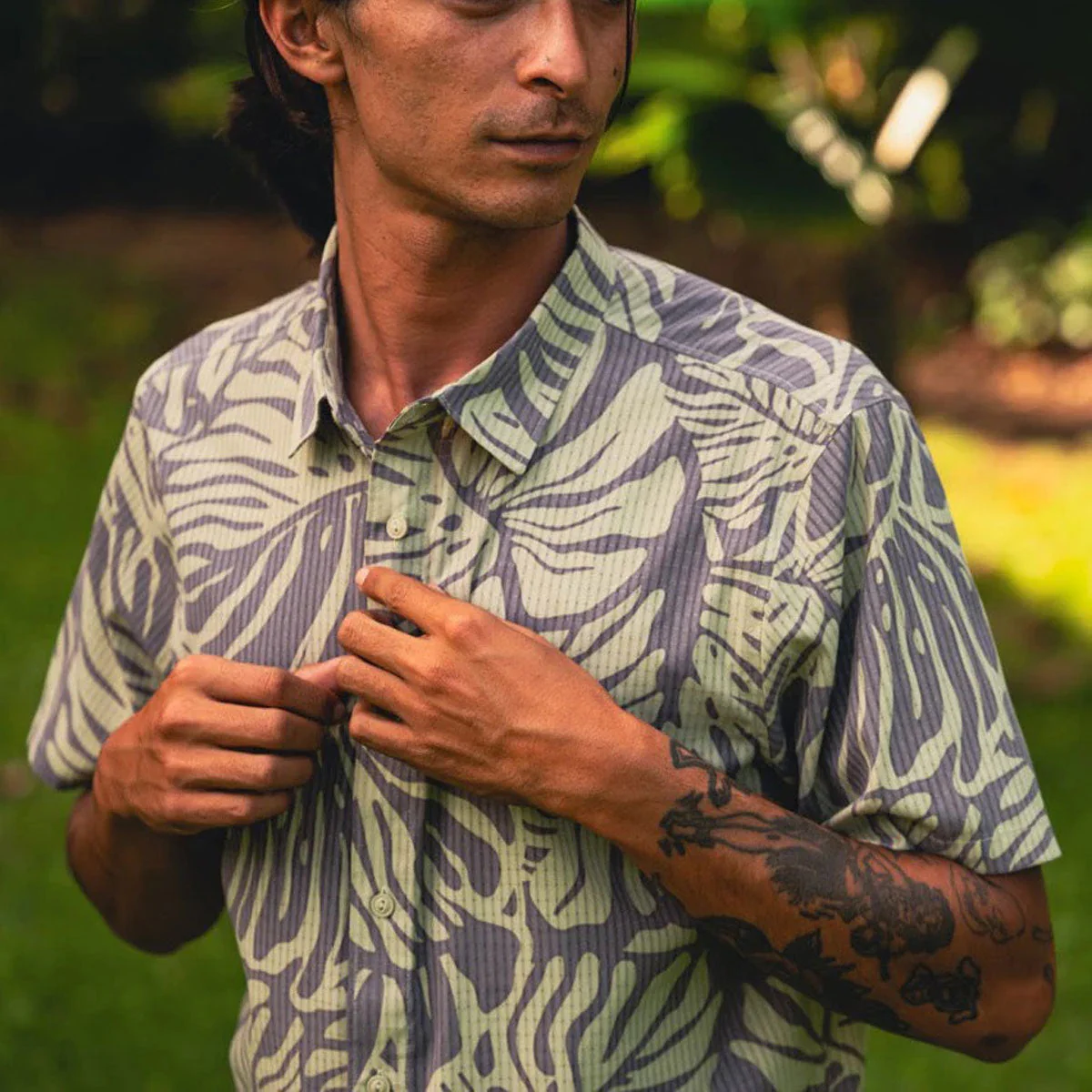 Roark Bless Up Shirt - Shark - Image 5