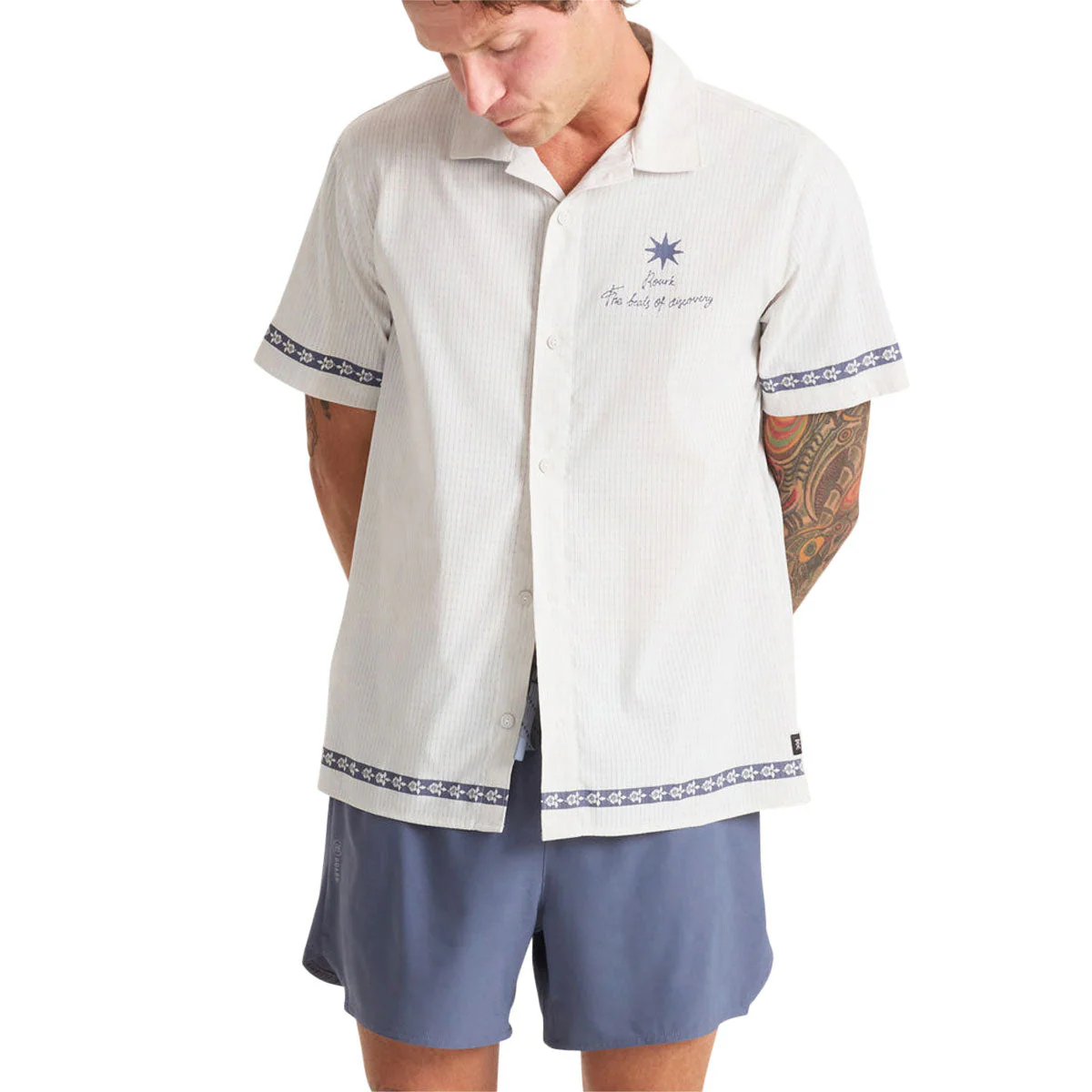 Roark Bless Up Trail Shirt - Silver