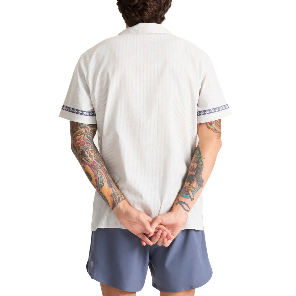 Roark Bless Up Trail Shirt - Silver - Image 2