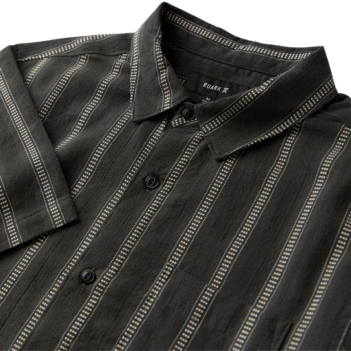 Roark Crosswinds Woven Shirt - Onyx - Image 5