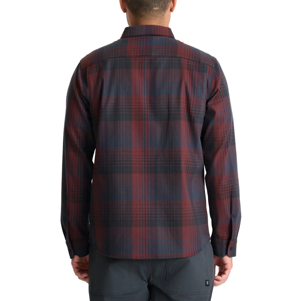 Roark Diablo Long Sleeve Shirt - Sangria - Image 2