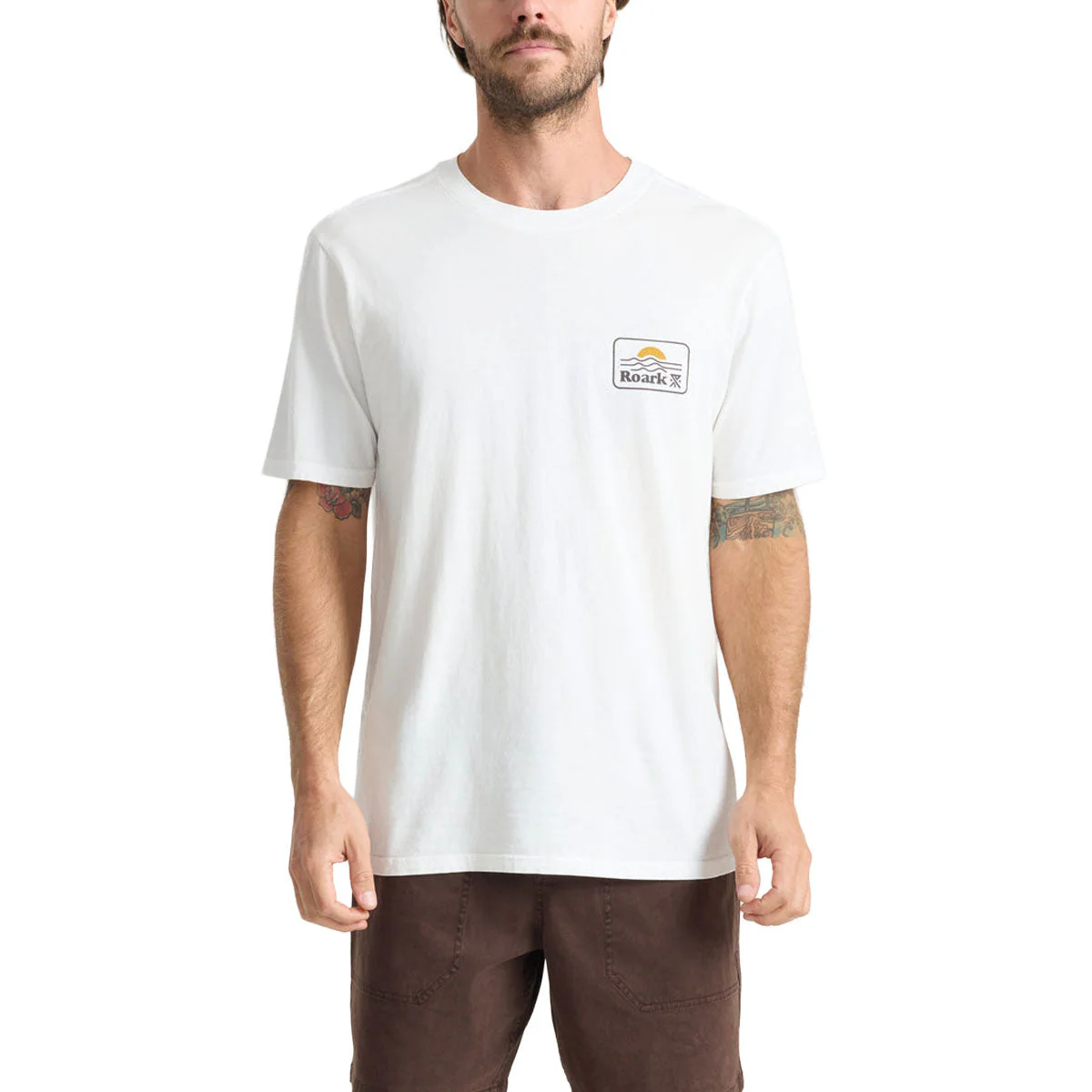 Roark Earth & Sea T-Shirt - Off White - Image 3