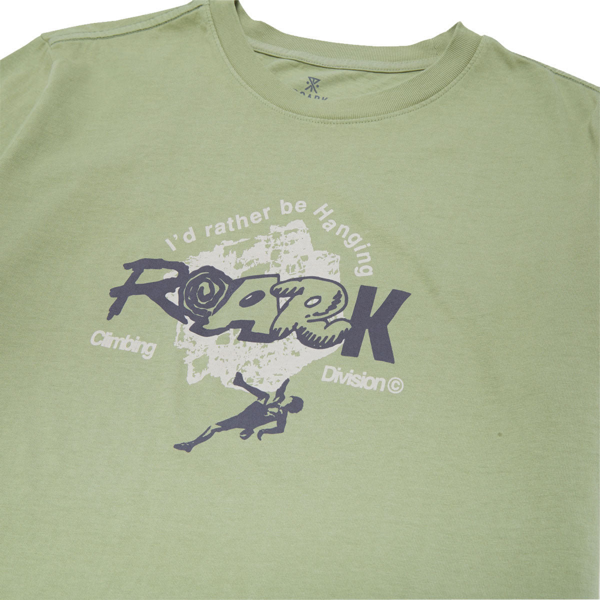 Roark Hanging T-Shirt - Sage - Image 2