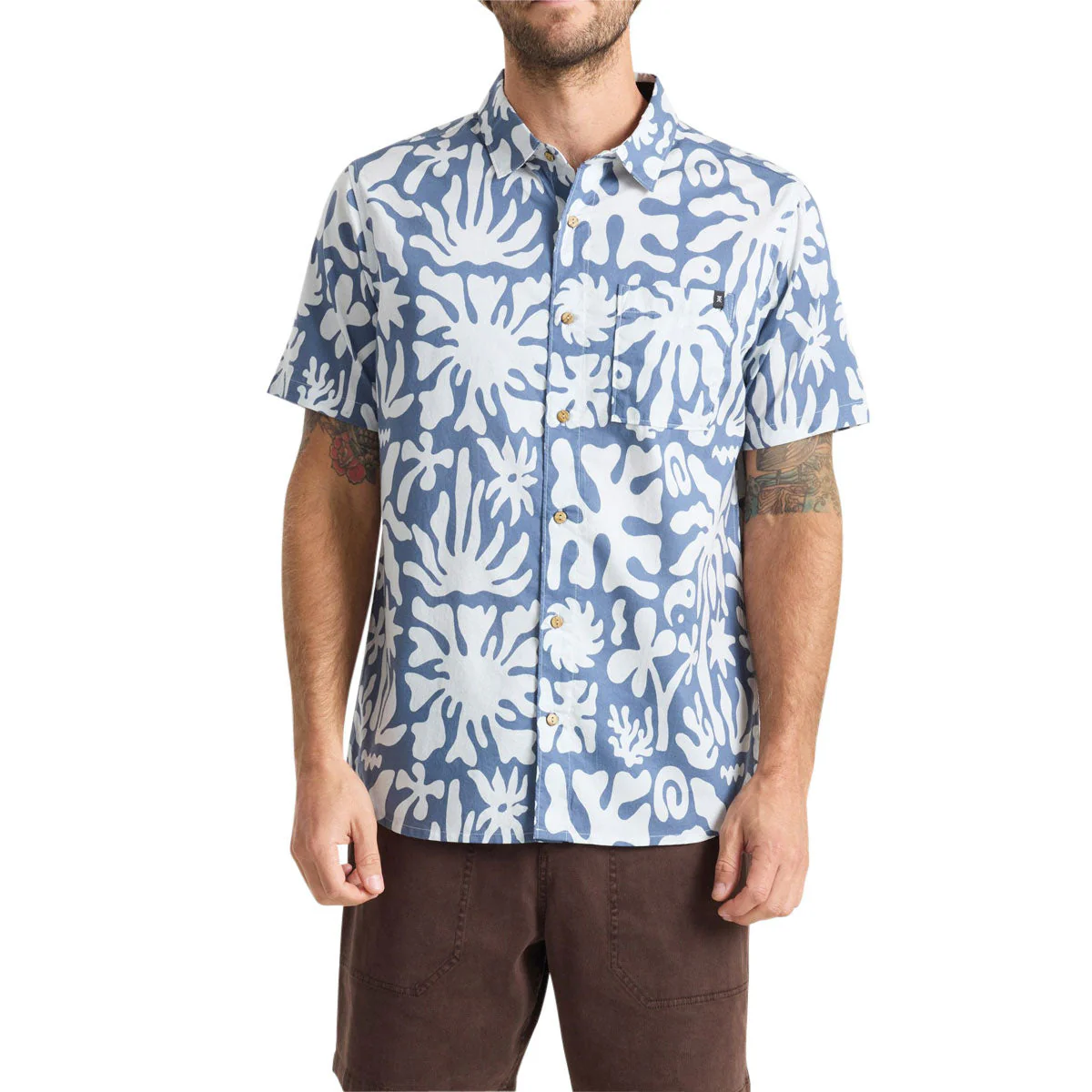 Roark Journey Woven Shirt - Neptune