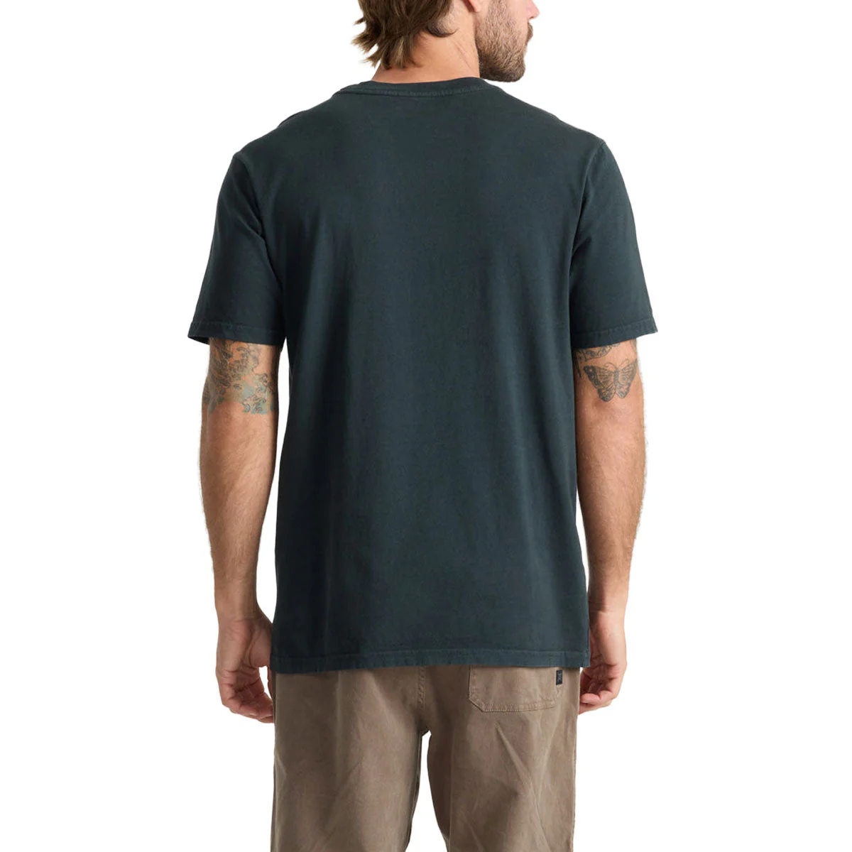 Roark Logo T-Shirt - Washed Black - Image 3