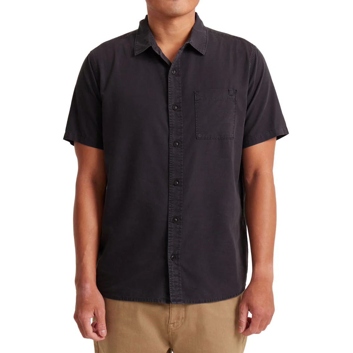 Roark Made To Fade Shirt - Washed Charcoal