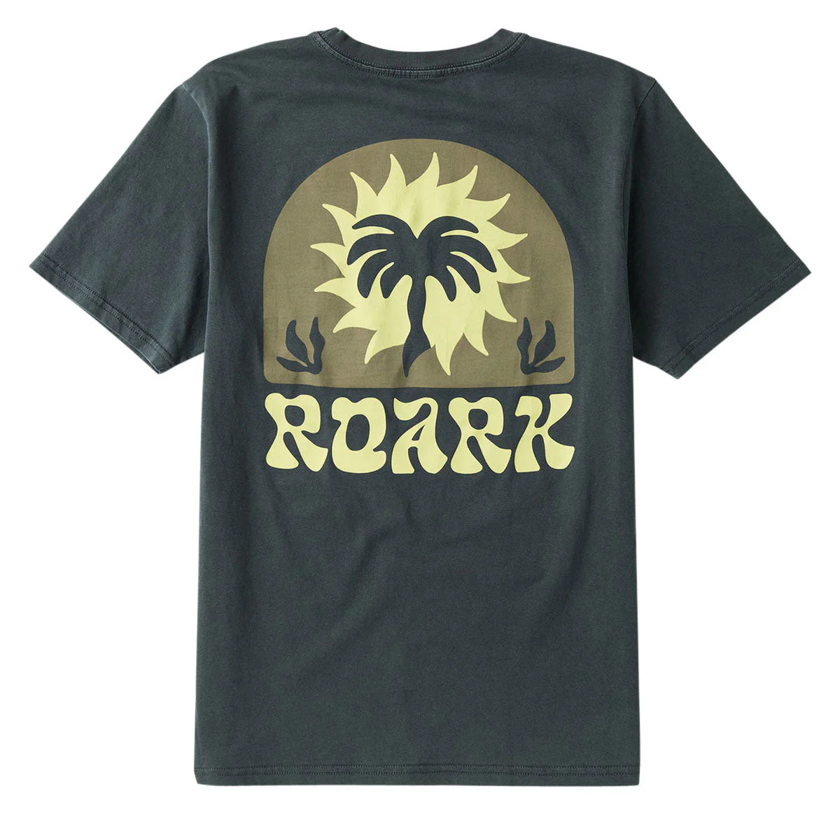 Roark Palm T-Shirt - Charcoal