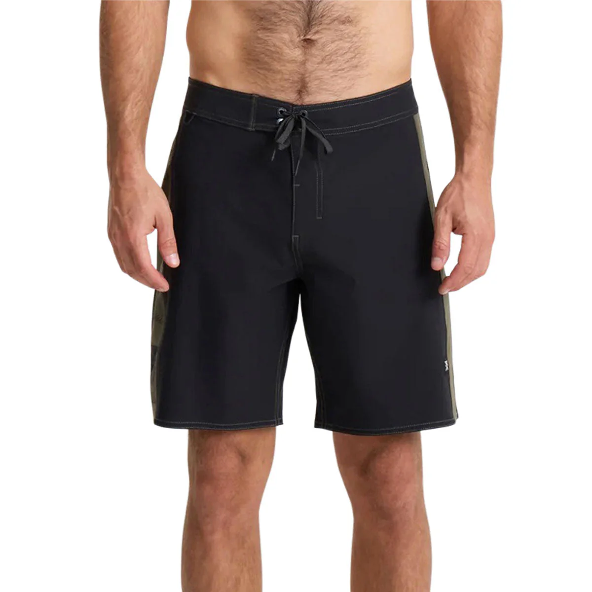 Roark Passage Panel Boardshorts - Black 2 - Image 3