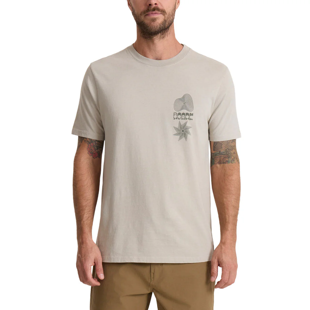 Roark Phonograph T-Shirt - Fossil - Image 3