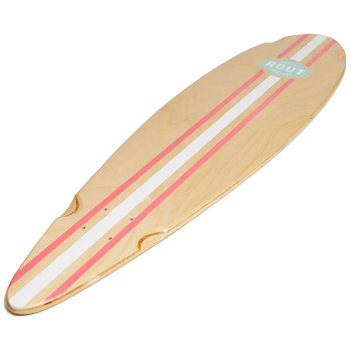 Rout Pinstripe Pintail Longboard Complete - Image 4