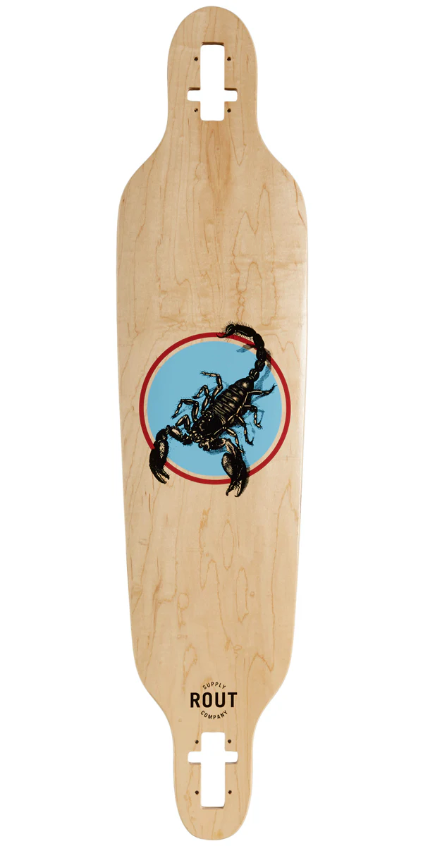 Rout Threat Drop-Thru Longboard Deck