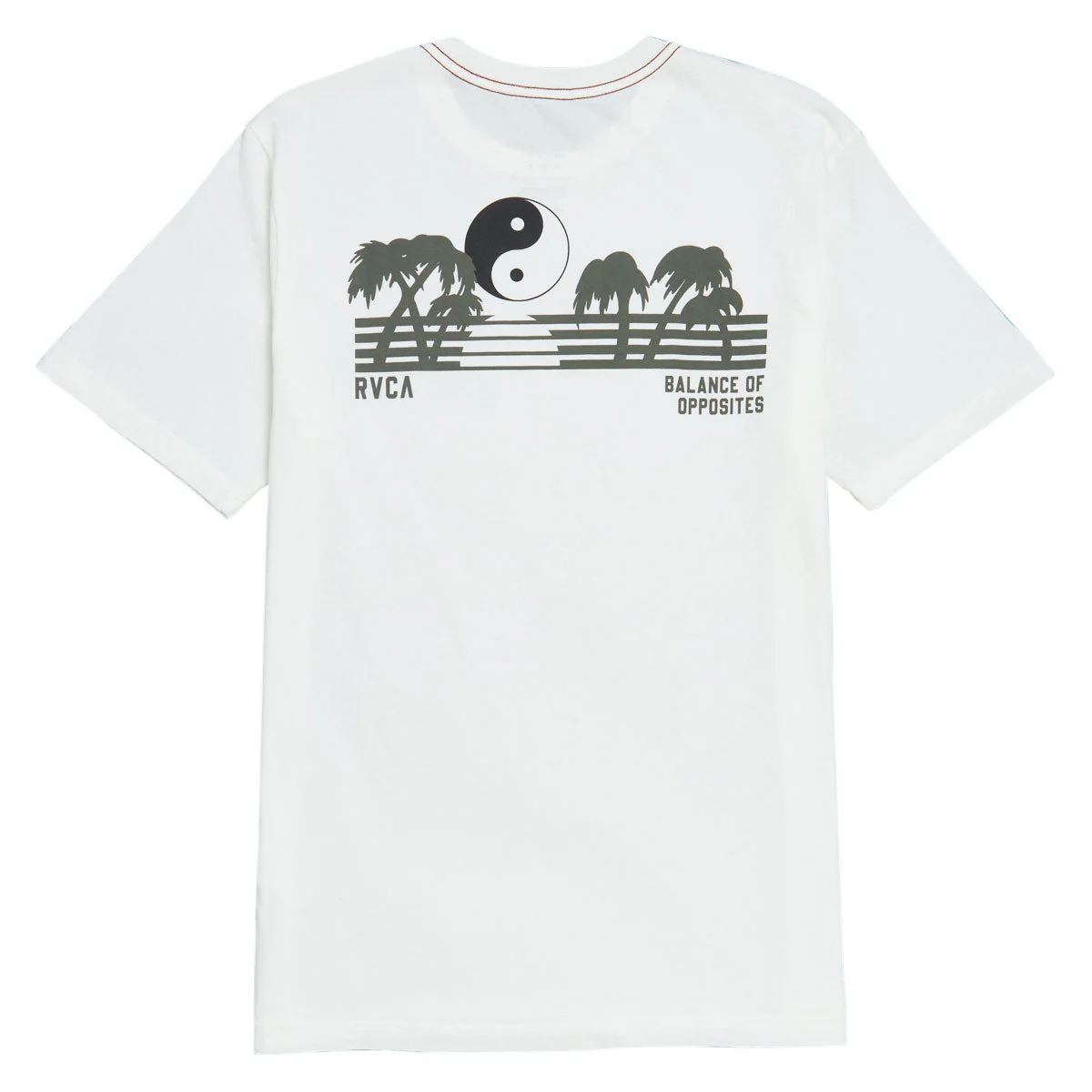 RVCA Balance Horizon T-Shirt - Antique White - Image 2