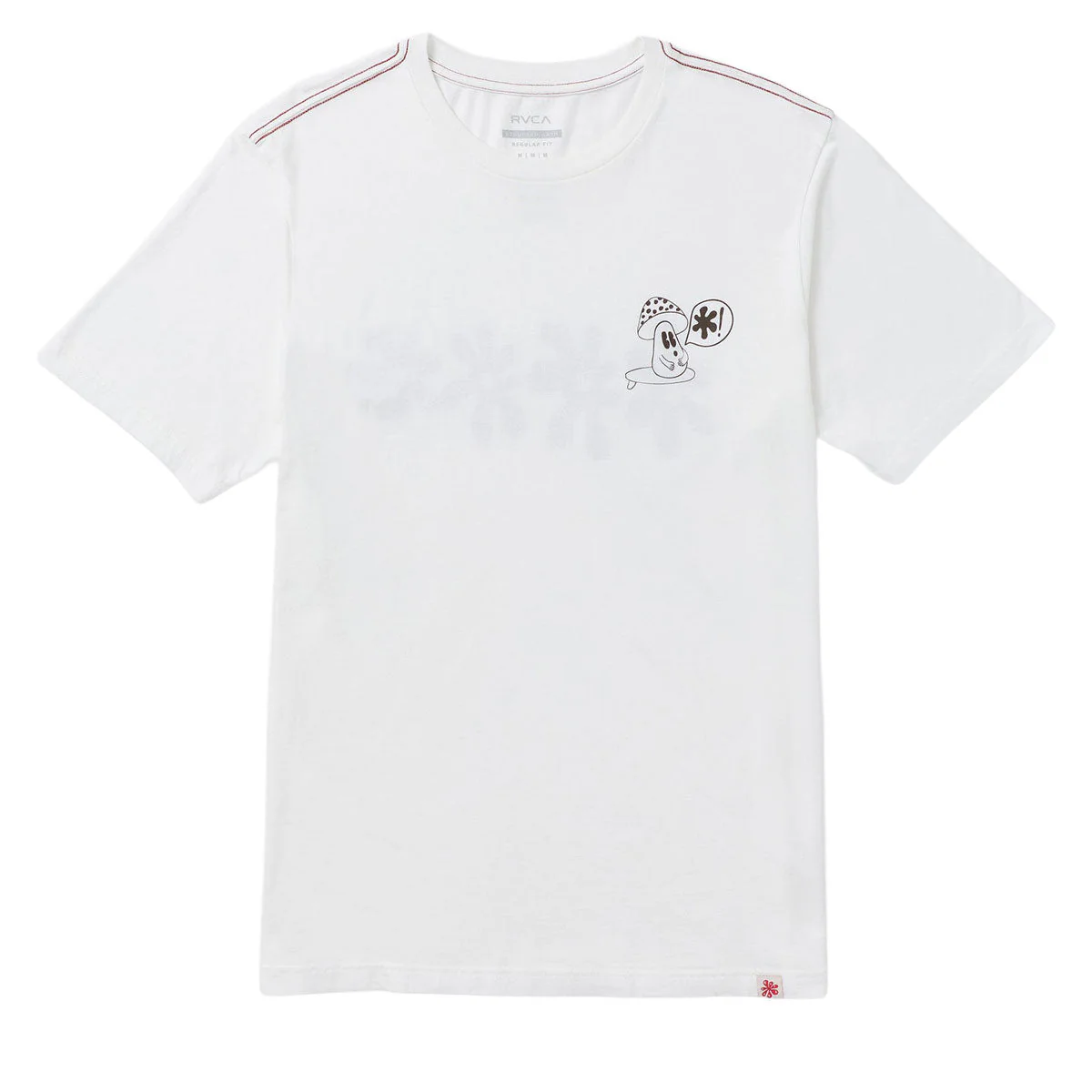 RVCA Bryce Bloom T-Shirt - Antique White