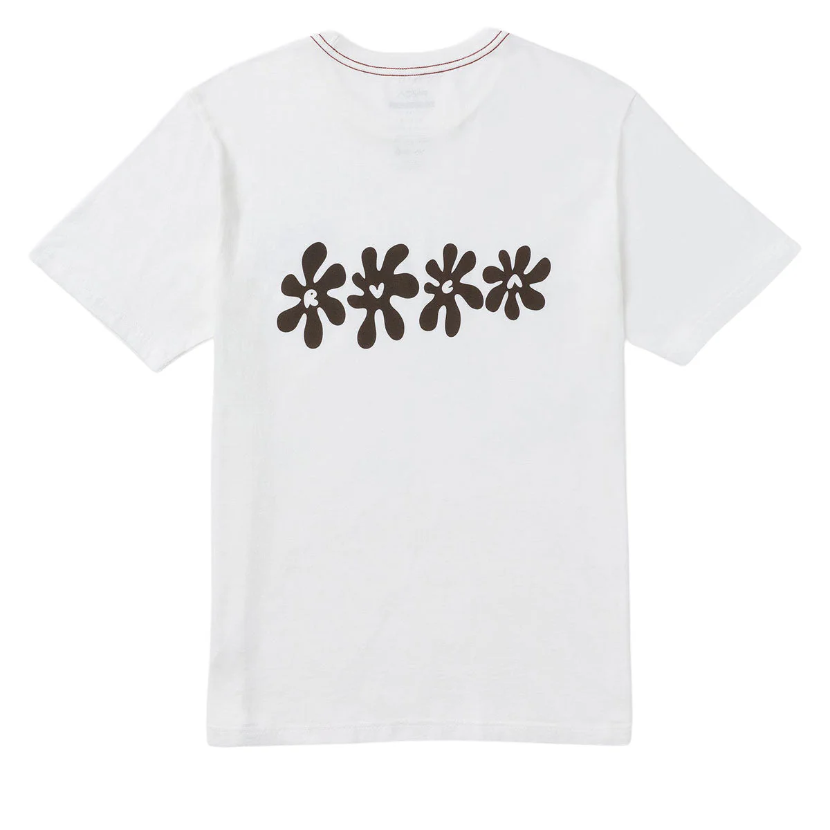 RVCA Bryce Bloom T-Shirt - Antique White - Image 2