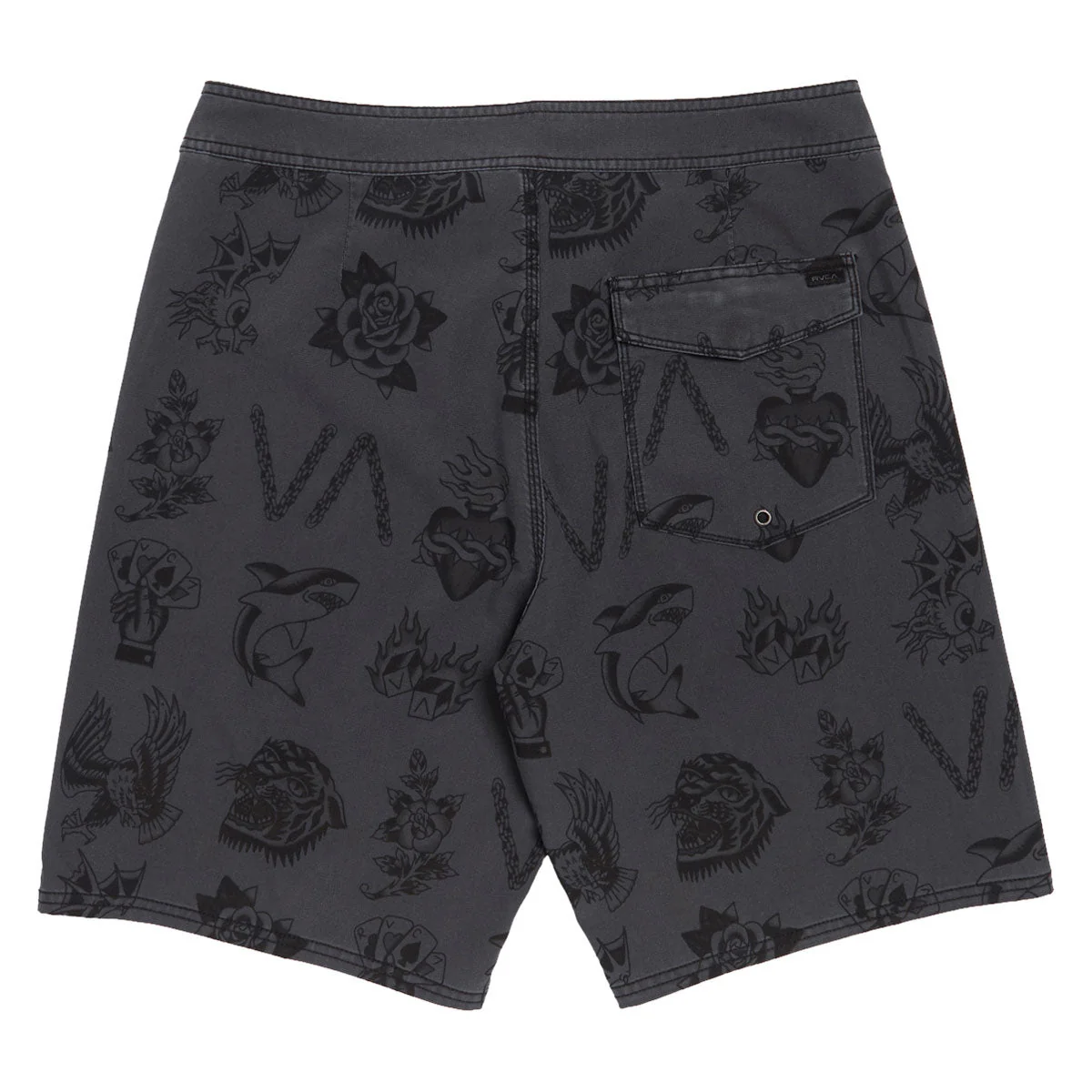 RVCA Kaleb Boardshorts - Black - Image 2