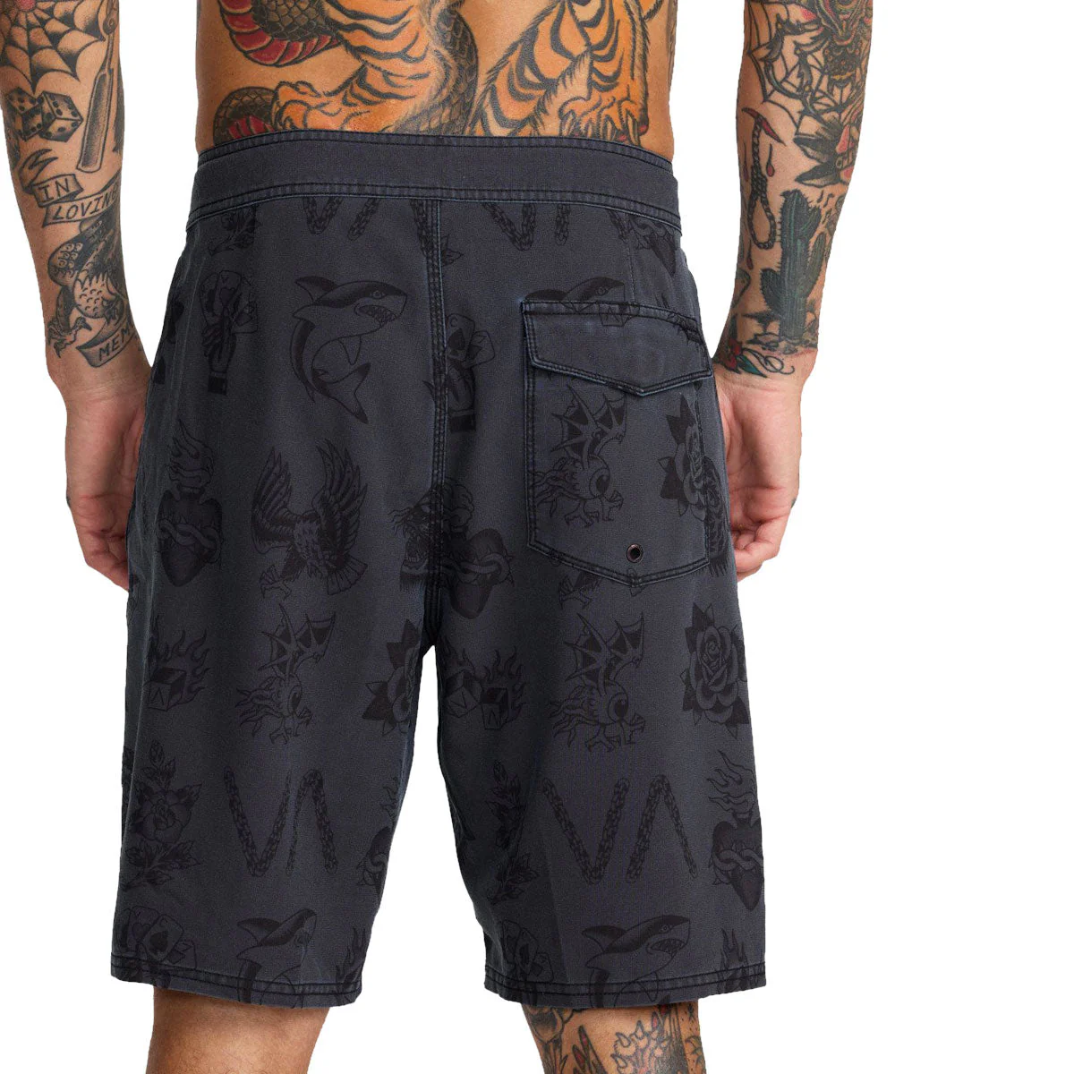 RVCA Kaleb Boardshorts - Black - Image 5