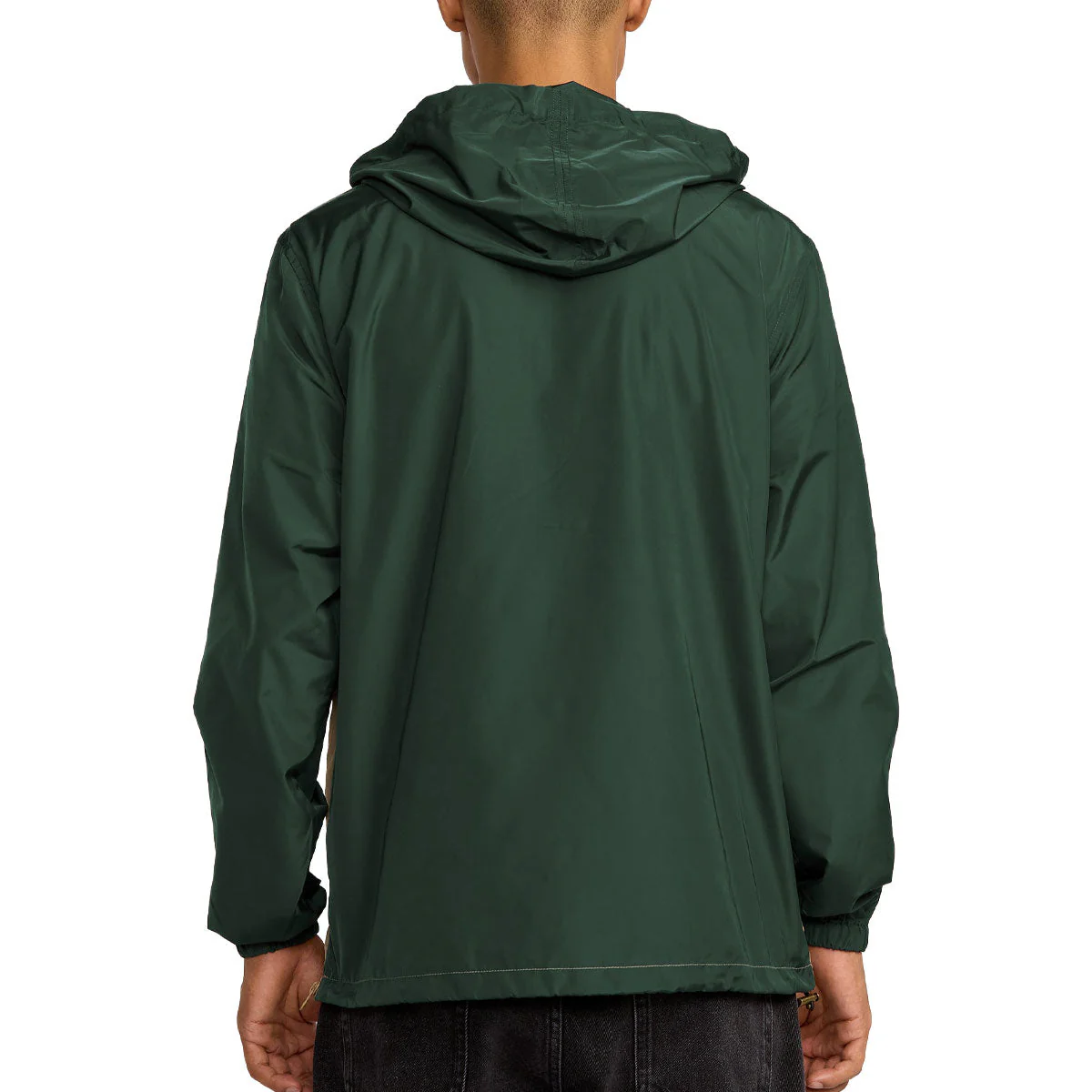 RVCA Meyer II Packable Anorak Jacket - Hunter Green - Image 2