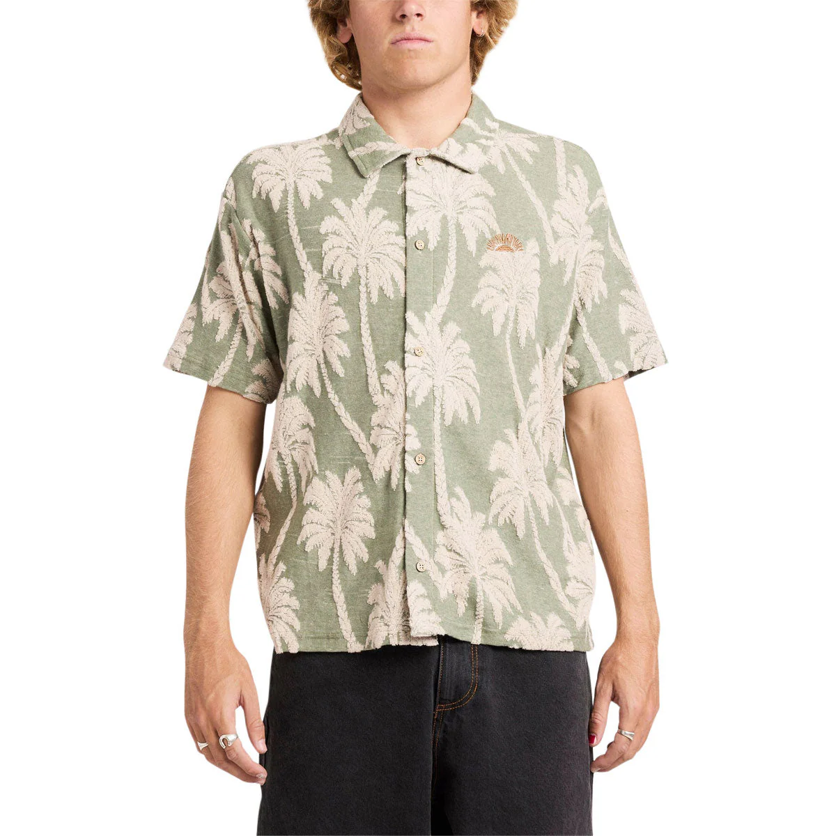 RVCA Palm Fall Shirt - Jade