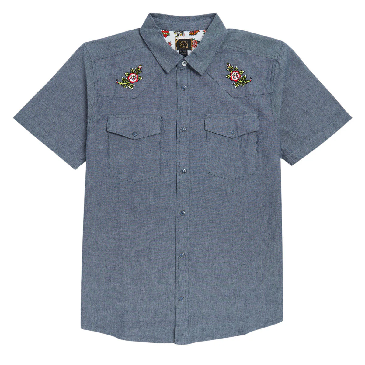 RVCA Rosa Chambray Shirt - Indigo