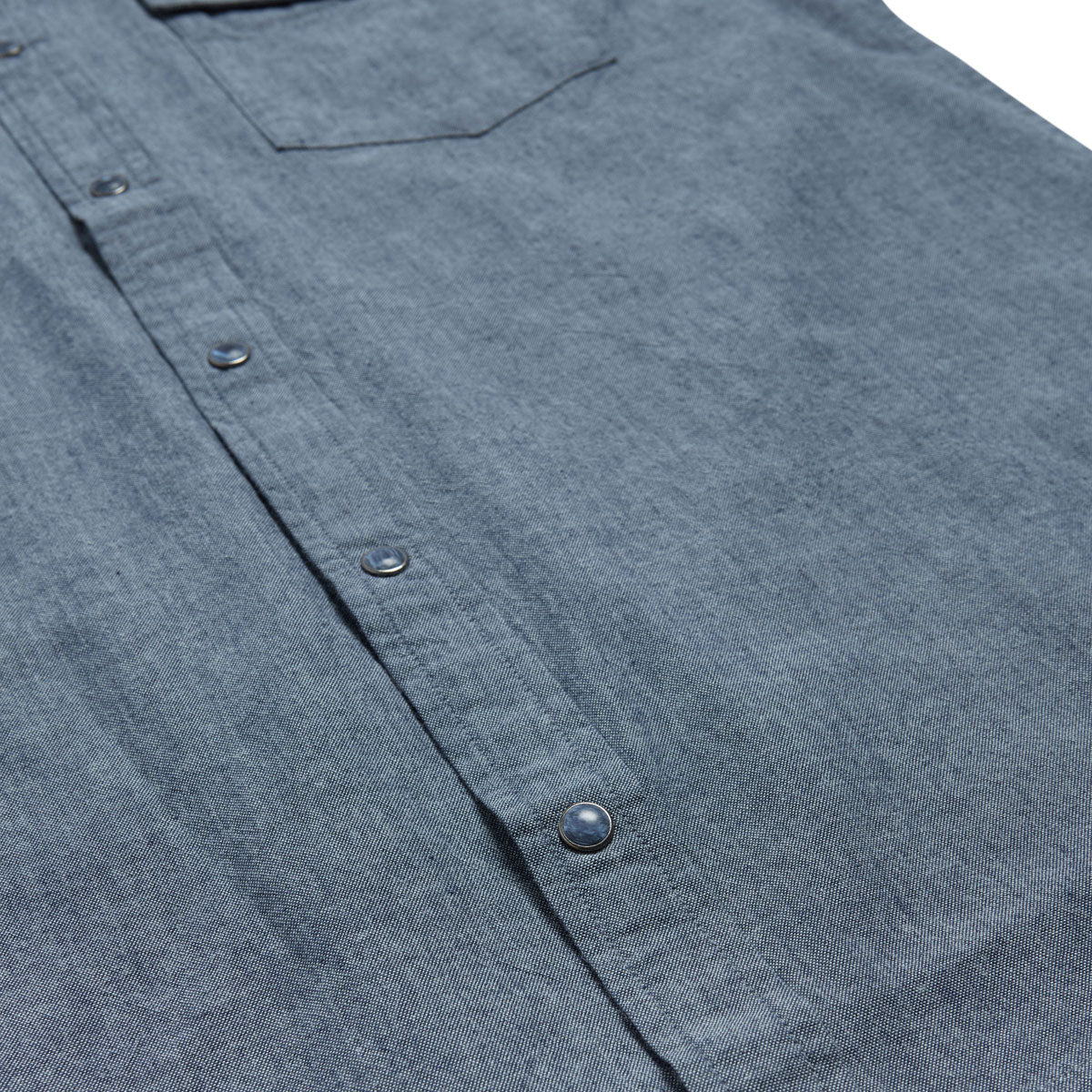 RVCA Rosa Chambray Shirt - Indigo - Image 5