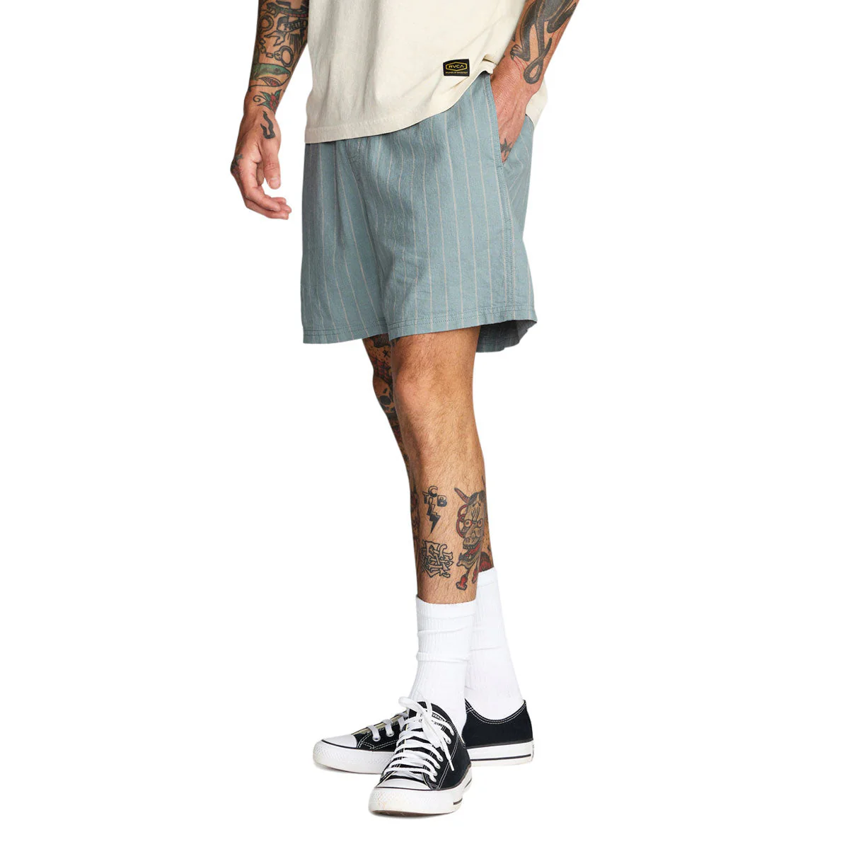 RVCA Sands Elastic 17 Shorts - Lead - Image 5